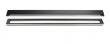 Unidrain afløb 700 mm/10 mm ramme - Børstet sort