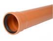 Wavin 110 x 2000 mm PVC-kloakrør med muffe