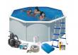 Swim & Fun Pool Basic Ø350 x 120 cm - Hvid