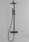 Primy Pleasure 2 Brusesystem m/Termostat - Børstet gunmetal