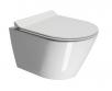 GSI Kube X kompakt 50 væghængt toilet m/Extraglaze+