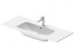Duravit ME by Starck 123 møbelvask - 1 hanehul - Wondergliss