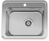 Outlet - Intra Eligo manual EL58-M køkkenvask - Rustfrit stål - 1 stk. tilbage
