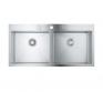 Grohe K800 dobbelt k�kkenvask i rustfrit st�l