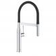 Grohe Essence New køkkenarmatur m/profi-bruser - Krom