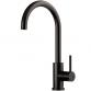 Lavabo Kubus 140 RS Round køkkenarmatur - Mat sort