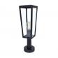 Lutec Tradition Pine udendørs standerlampe - Mat sort