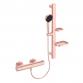Ideal Standard Alu+ komplet brusesystem m/håndbruser - Rosé