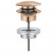 Grohe push-open bundventil 1 1/4 - Børstet Warm Sunset