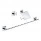 Grohe Start Cube badtilbehørssæt 3i1 - Krom