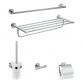 hansgrohe Logis Universal 5-i-1 tilbehørssæt - Krom