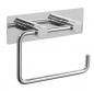 Pressalit toiletpapirholder m/bagplade - Poleret rustfrit stål