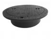 Kombi Ringen A6 600 mm karm/dæksel, rund, flydende, 0,6 t, plast