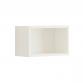 Dansani Luna åben hylde 40 x 19 cm - Hvid mat