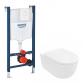 Lavabo Futura rimless toiletpakke inkl. sæde m/SoftClose, cisterne og betjening i hvid