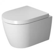 Duravit Me by Starck Compact Rimless væghængt toilet m/wondergliss
