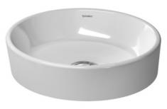 Duravit Starck 2 Ø44 fritstående bowlevask - Uden hanehul - Uden overløb