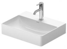 Duravit DuraSquare 50 håndvask t/væg eller møbel - Uden hanehul - Uden overløb