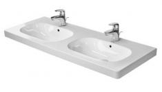 Duravit D-Code 120 dobbelhåndvask t/væg eller møbel