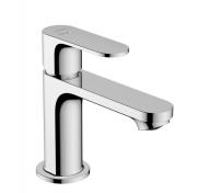 hansgrohe Rebris S 80 håndvaskarmatur m/Coolstart og løft-op bundventil - Krom