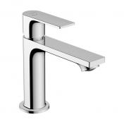 hansgrohe Rebris E 110 håndvaskarmatur m/Coolstart og løft-op bundventil - Krom