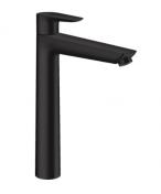 hansgrohe Talis E 240 hndvaskarmatur m/lft-op bundventil - Mat sort