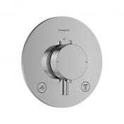 hansgrohe Ecostat Comfort S termostatarmatur til indbygning m/afspærring - 2 udtag - Krom