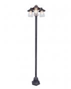 Lutec Tradition Cate udendørs standerlampe m/3 pærer - Mat rust