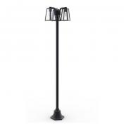 Lutec Tradition Fia udendørs standerlampe t/3 pærer - Mat sort