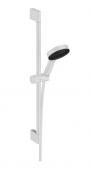hansgrohe Pulsify Select S 3jet Relaxation brusest m/EcoSmart - Mat hvid