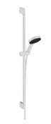 hansgrohe Pulsify Select S 105 Relaxation brusest m/EcoSmart 3jet - 90 cm - Mat hvid