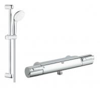 Grohe Eco komplet brusesystem - Krom Grohe Eco komplet brusesystem - Krom