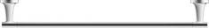 Duravit Starck T håndklædestang - 61 cm - Krom