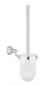 Grohe Essentials Authentic toiletbørste til væg - Krom