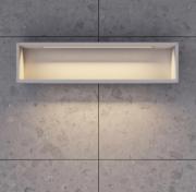 Dansani Lys indvendig vandret og underlight m/lysstyring åbent skab B120 cm Dansani Lys indvendig vandret og underlight m/lysstyring åbent skab B120 cm