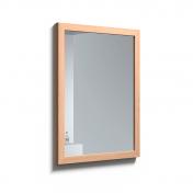 Strømberg Rustic spejl m/ramme i massiv eg 60 x 80 - Lys Strømberg Rustic spejl m/ramme i massiv eg 60 x 80 - Lys