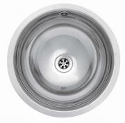 Lavabo Carribean Ø34 håndvask t/nedfældning, planlimning eller underlimning - Med overløb