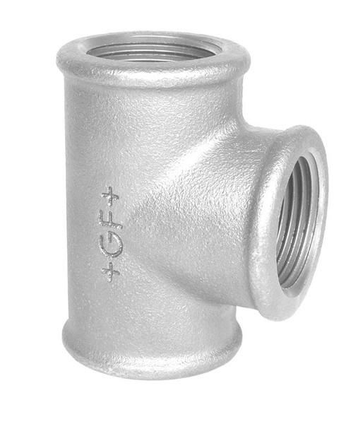 GF Galvaniseret T-stykke - Muffe - 1/4" GF Galvaniseret T-stykke - Muffe - 1/4"
