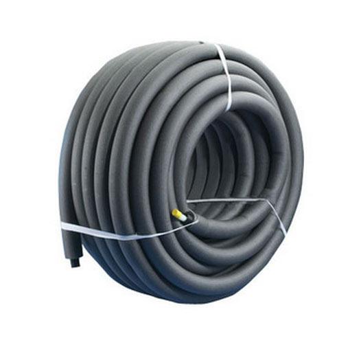 Wavin Pex rør i 15mm med tomrør og isolering - Rulle af 50 meter Wavin Pex rør i 15mm med tomrør og isolering - Rulle af 50 meter