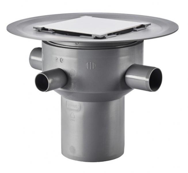 Purus multiflex  Ø110 mm lodret t/ flise Purus multiflex  Ø110 mm lodret t/ flise