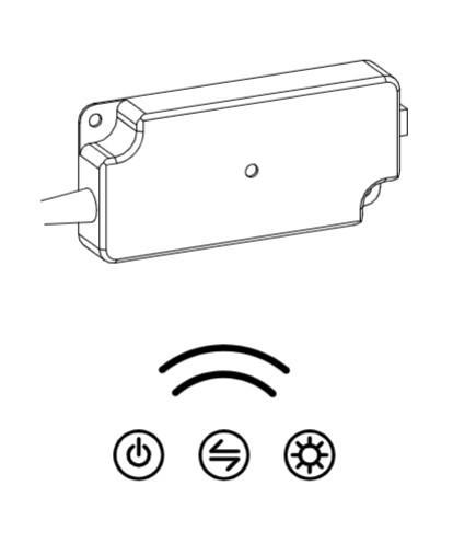Dansani Trådløs modtager enhed 12v 30w E Dansani Trådløs modtager enhed 12v 30w E