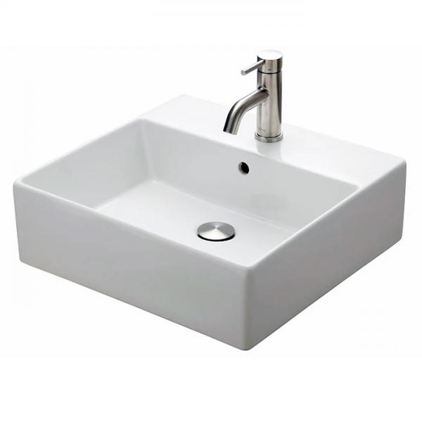Lavabo Boxo 1010 Slim 50 håndvask t/væg eller bord Lavabo Boxo 1010 Slim 50 håndvask t/væg eller bord