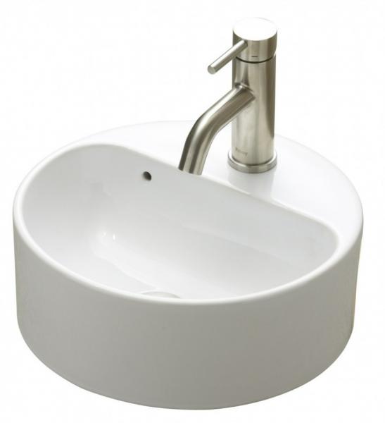 Lavabo AXA Rondo 1035 Ø35 fritstående bowlevask - 1 hanehul Lavabo AXA Rondo 1035 Ø35 fritstående bowlevask - 1 hanehul