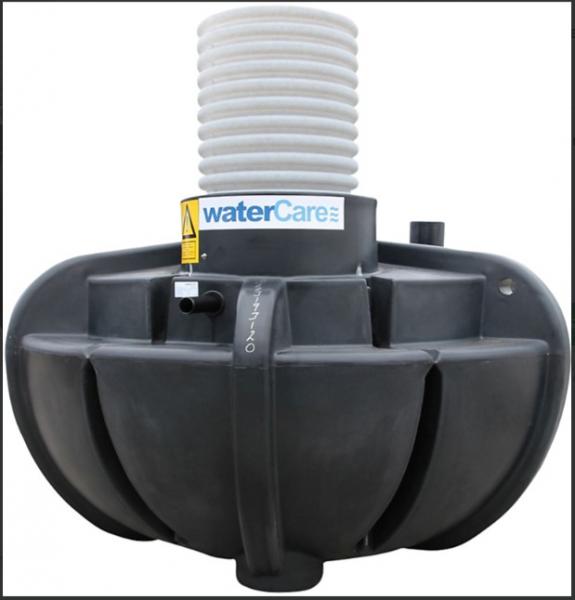 WaterCare 2300 l 3-kammertank med Grundfos AP35B.50.06.A1, 5PE WaterCare 2300 l 3-kammertank med Grundfos AP35B.50.06.A1, 5PE