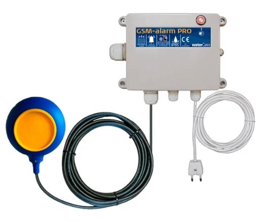 Watercare GSM VA-alarm PRO 5G. alarmvippe med 5m kabel. Watercare GSM VA-alarm PRO 5G. alarmvippe med 5m kabel.