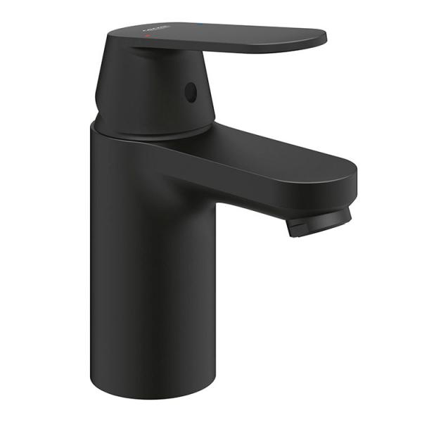 Grohe Get S håndvaskarmatur m/push-open bundventil - Mat sort Grohe Get S håndvaskarmatur m/push-open bundventil - Mat sort