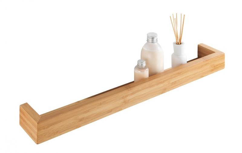 Wenko Bambusa væghylde 60 cm - Bambus Wenko Bambusa væghylde 60 cm - Bambus