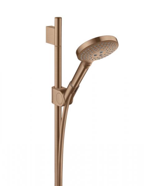 Hansgrohe Axor Uno brusesæt 90 cm m/ 3 jet håndbruser - Børstet rødguld Hansgrohe Axor Uno brusesæt 90 cm m/ 3 jet håndbruser - Børstet rødguld