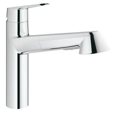 Grohe Eurodisc Cosmopolitan køkkenarmatur m/udtræk Grohe Eurodisc Cosmopolitan køkkenarmatur m/udtræk