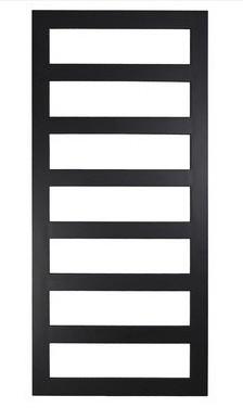 Kriss Sigma håndklædetørrer - 60x132 cm - Mat sort Kriss Sigma håndklædetørrer - 60x132 cm - Mat sort